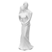 Ankaa Ceramic Wedding Couple Figurine In White