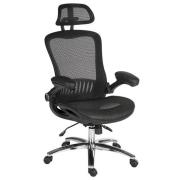 Hanover Fabric Home And Office Chair In Black