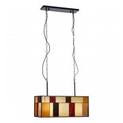 Waldron Rectangular 1 Pendant Light In Bronze Tone