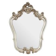 Cikroya Rose Crest Wall Bedroom Mirror In Champagne Frame