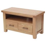 Hampshire Wooden Small TV Unit In Oak