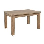 Hants Extending Wooden 200cm Dining Table In Smoked Oak