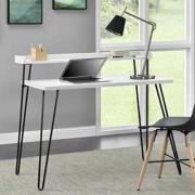 Himley Wooden Laptop Desk In White