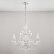 Clarence 12 Lights Ceiling Pendant Light In Polished Chrome