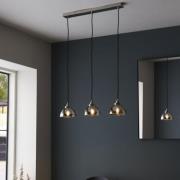 Caspar 3 Lights Bar Pendant Light In Nickel