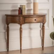 Madisen Wooden Console Table With 1 Drawer In Peroba