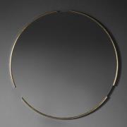 Filer Round Bevelled Wall Mirror In Gold