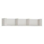 Alink Wooden Large Wall Shelf In White
