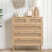 ie Wooden Chest Of 5 Drawers In Oak