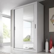 Allen Wardrobe With 2 Sliding Doors In Matt White