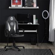 Stormtrooper Childrens Faux Leather Gaming Chair In Black