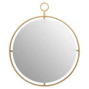 Mainz Wall Mirror With Gold Metal Ring