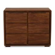 Saki Sheesham Wood Sideboard With 2 Doors In Acacia