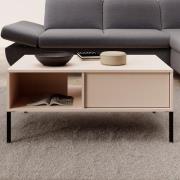 Davis Wooden Coffee Table With 2 Drawers In Beige