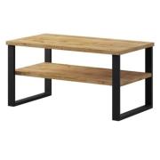 Hobart Wooden Coffee Table In Wotan Oak