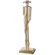 Oro Aluminium Nostro Sculpture Small In Champagne