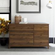 Ferris Wooden Chest Of 6 Drawers In Walnut