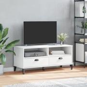 Harlow Wooden TV Stand With 2 drawers In White