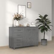 Hull Wooden Sideboard With 2 Doors 4 Drawers In Dark Grey