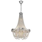 Notting 6 Light Hill Statement Pendant Light In Silver