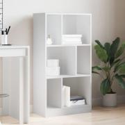 Guelph Wooden Bookcase With 6 Shelves In White