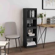 Jupiter Wooden Bookcase With 4 Compartments In Grey