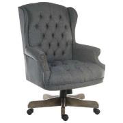 Camden Fabric Home And Office Chair In Grey