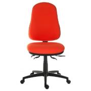 Earlville Fabric Home And Office Chair In Orange