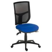 Earlville Fabric Home And Office Chair In Black And Blue