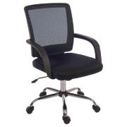 Simcoe Fabric Home And Office Chair In Black