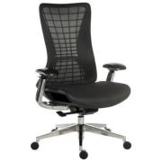 Quincy Fabric Home And Office Chair In Black