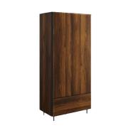 Boise Wooden Wardrobe With 2 Doors 1 Drawer In Catania Oak