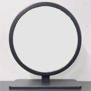 Layton Dressing Mirror With Off Black Wooden Frame